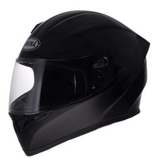 Casca moto integrala cu ochelari Awina, marime M, culoare negru Cod Produs: MX_NEW AJ1214 foto