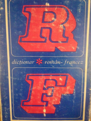 Elvira Balmus - Dictionar roman-francez (editia 1972) foto