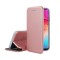 Husa Flip Samsung Galaxy A72 Tip Carte Roz Aurie