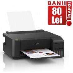 Imprimanta inkjet color Epson L1110, sistem CISS integrat, A4, USB foto