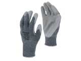 Mănuşi de protecţie LAHTI PRO L210311W, mărimea 11, bumbac, latex, poliester, gri