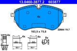 ATE 13.0460-3877.2 set placute frana,frana disc