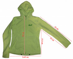 Bluza polar Jack Wolfskin, Polartec Classic, dama, marimea S foto