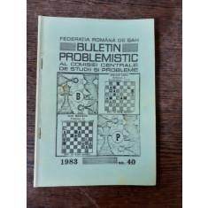 BULETIN PROBLEMISTIC AL COMISIEI CENTRALE DE STUDII SI PROBLEME NR. 40/1983