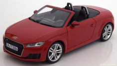 Macheta Audi TT MK3 Roadster 2015 rosu - Minichamps 1/18 foto