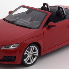 Macheta Audi TT MK3 Roadster 2015 rosu - Minichamps 1/18