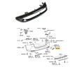Rama reflectorizant spate TOYOTA AURIS (E18), 07.2015- Model COMBI, Estate, partea dreapta, original,, OE
