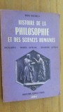 Histoire de la philosophie et des sciences humaines- Roger Mucchielli