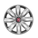 Set 4 capace roti potrivite jantelor de 14 inchi (R14) compatibile Fiat, Model - 221