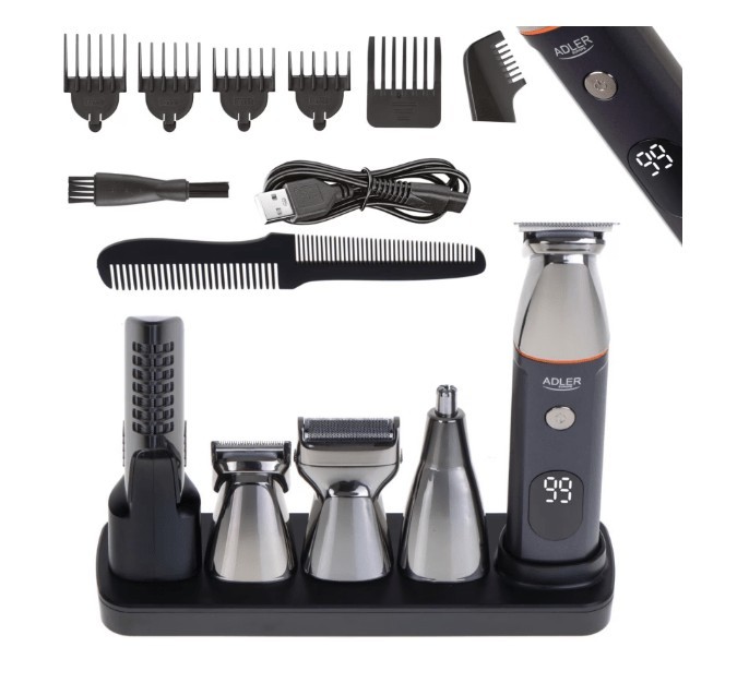 Set de ingrijire pentru barbati 5 in 1 ADLER AD294