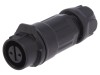 Conector Circular LUTRONIC 12mm, 2 PIN Aurit, IP67, 5A, Tensiune 125V