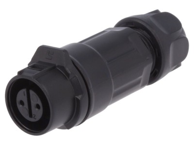 Conector Circular 12mm 2 PIN Aurit 5A foto