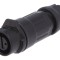 Conector Circular 12mm 2 PIN Aurit 5A