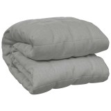 Cumpara ieftin Patura cu greutati, gri, 200x225 cm, 13 kg, material textil