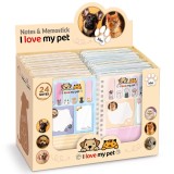 Set memo Mini Meow &ndash; 30 file + 180 notite adezive colorate