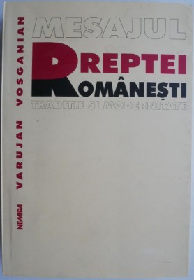 Mesajul dreptei romanesti. Traditie si modernitate &amp;ndash; Varujan Vosganian foto