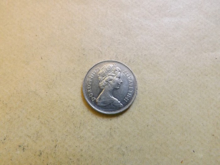 Marea Britanie / Anglia 5 Pence 1978