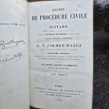 Lecons de Procedure Civile - Boitard tome premiere