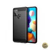 Husa pentru Samsung Galaxy A21s A217 Forcell Carbon Neagra