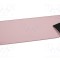 Pad mouse rezistent la apă NATEC 800x400x2,5mm roz