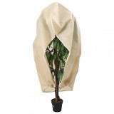 Protecție de fleece plante, cu fermoar, 70 g/m&sup2;, 3,14x2,5 m