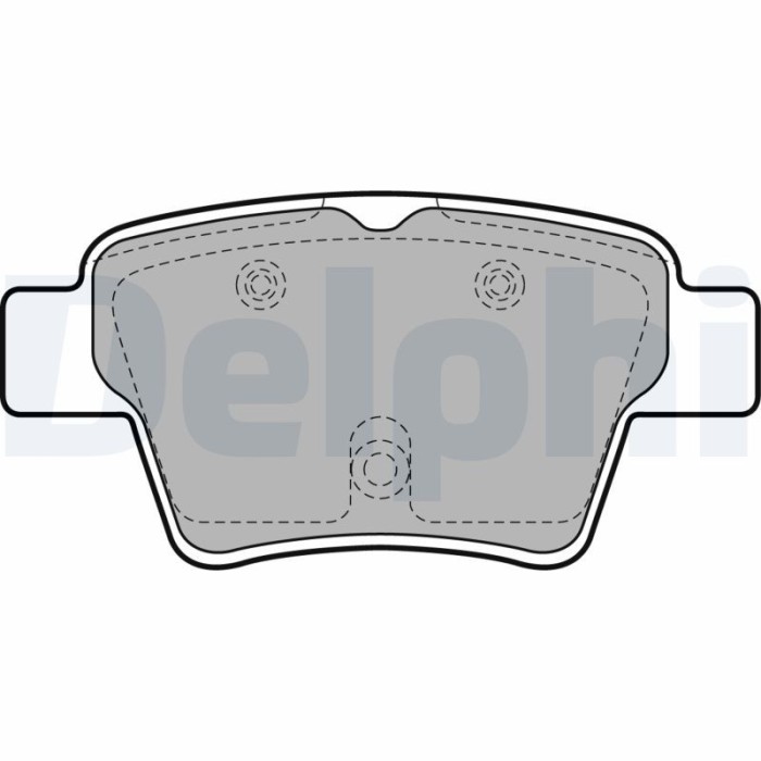 DELPHI LP1926 set placute frana,frana disc