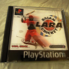 Brian Lara Cricket, PS1, original