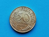 50 Centimes Franta 1962, XF+++, Rara - Moneda Veche Franceza
