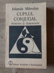 Cuplul conjugal Armonie si dizarmonie Iolanda Mitrofan