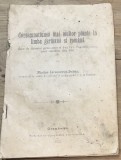 N.CRT Interbelica - Plante - 1900 - Descriere in Romana si Germana