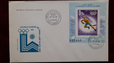 1979-Lp997,998-Lake Placid,serie+col.dant.-FDC foto