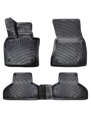 Set covorase auto din cauciuc tip tavita BMW X5 F15 2013-2018
