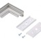 Conector 90&deg; Aluminiu Anodat Argintiu CORNER14