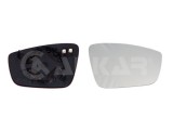 ALKAR 6432182 Sticla oglinda, oglinda retrovizoare exterioara