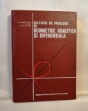 Culegere de probleme de geometrie analitica si diferentiala, M. Bercovici, 1973