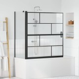 vidaXL Ecran de baie pentru duș Manual 116 x 67 x 129.5 cm 42018558