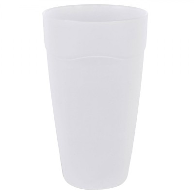 Pahar Plastic Model Frosty, Capacitate 0.45L, Transparent foto