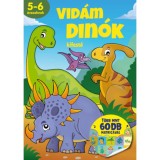 Vid&aacute;m din&oacute;k - kifestő - T&ouml;bb mint 60 db matric&aacute;val