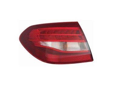 Stop spate, lampa Mercedes Clasa C (W205), 01.2014-06.2018, model: Combi, montare spate, stanga, LED+PY21W; cu soclu bec; exterior, DEPO foto