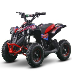 Atv electric copii NCX Cayman 1000W 6&amp;quot; negru/rosu