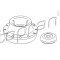 Rulment sarcina suport arc SEAT TOLEDO I (1L) (1991 - 1999) TOPRAN 108 557