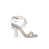 Sandale Mihai Albu din piele naturala Sand Silver