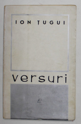 ION TUGUI - VERSURI , 1967 foto