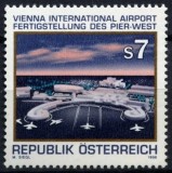 Austria 1996 - Aeroportul International Viena, neuzat