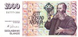 Islanda 1 000 1000 Kronur 2001 P-59 aUNC Seria E67771390