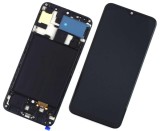 Display Samsung Galaxy A50s A507 OLED cu Rama Black Negru
