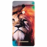 Husa silicon pentru Xiaomi Remdi Note 3, Awesome Art Of Lion