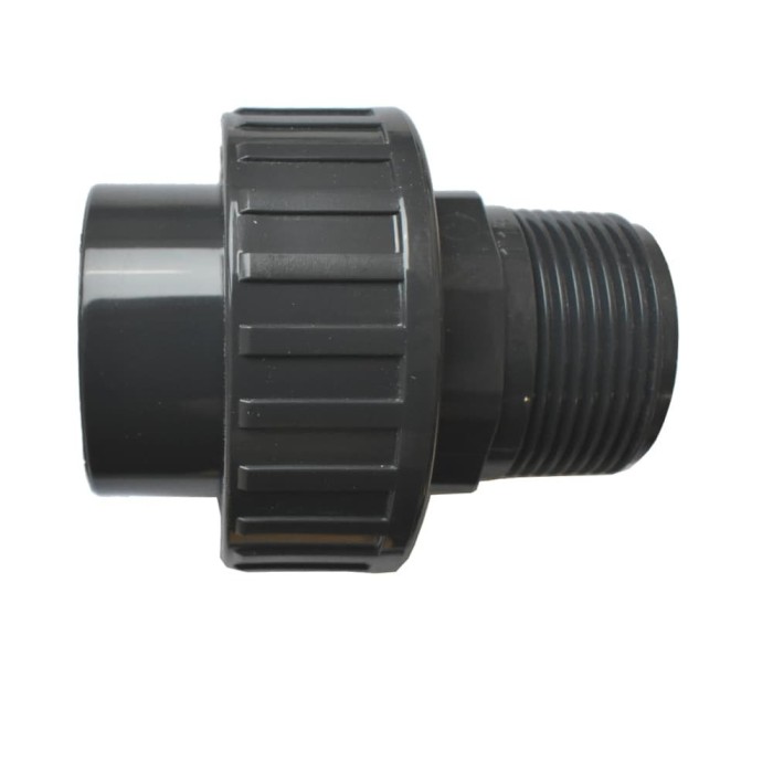 PVC 3/3 Conector mufă adezivă x AG 20 mm x 1/2&quot;