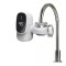 Robinet electric pentru incalzirea apei, putere 3000W, cu afisaj LED, consum redus, protectie impotriva scurgerilor, alb