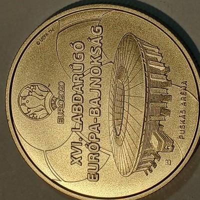 Moneda comemorativa 2000 forinti Ungaria 2020 foto
